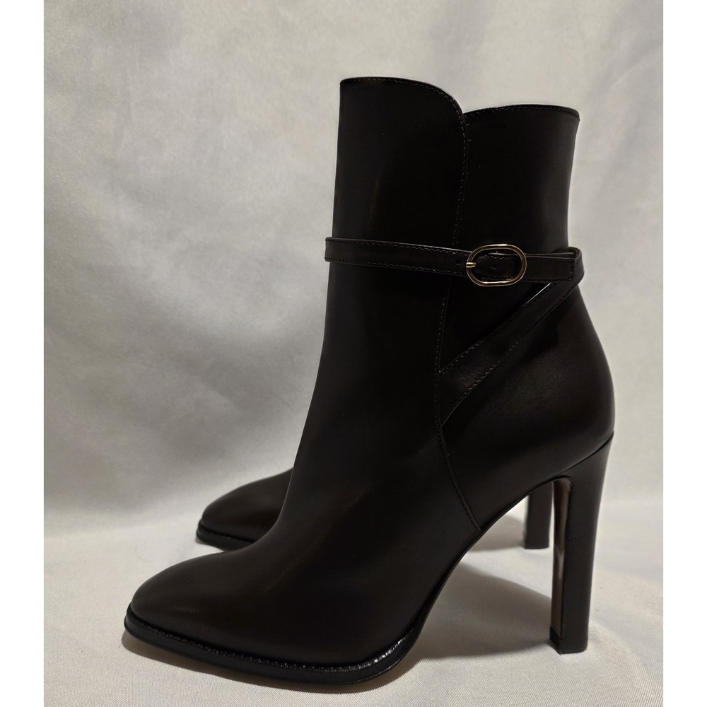 Ralph Lauren Purple Label Nellie 800897015002 Women's Brown Short Boots. Size 8 - Picture 5 of 16